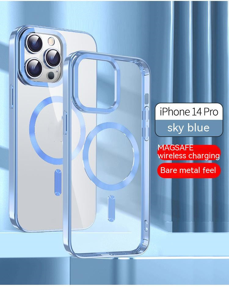 Applicable Phone Case Magnetic Charging Protective Drop-resistant