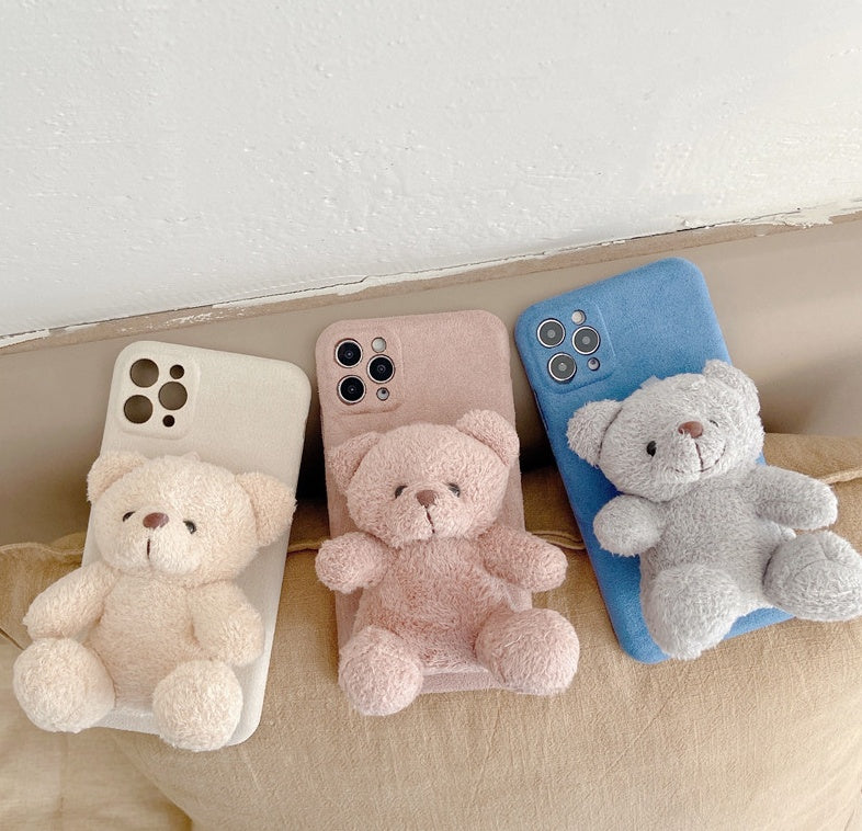 Plush Bear Mobile Phone Case