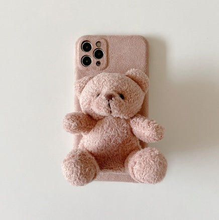 Plush Bear Mobile Phone Case