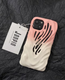Titanium Gray Wind Hollowed Phone Cases