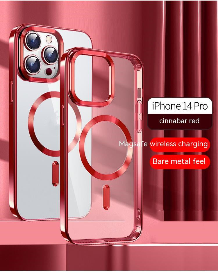 Applicable Phone Case Magnetic Charging Protective Drop-resistant