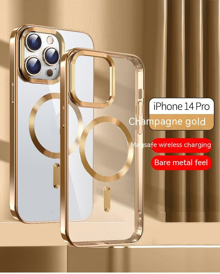Applicable Phone Case Magnetic Charging Protective Drop-resistant