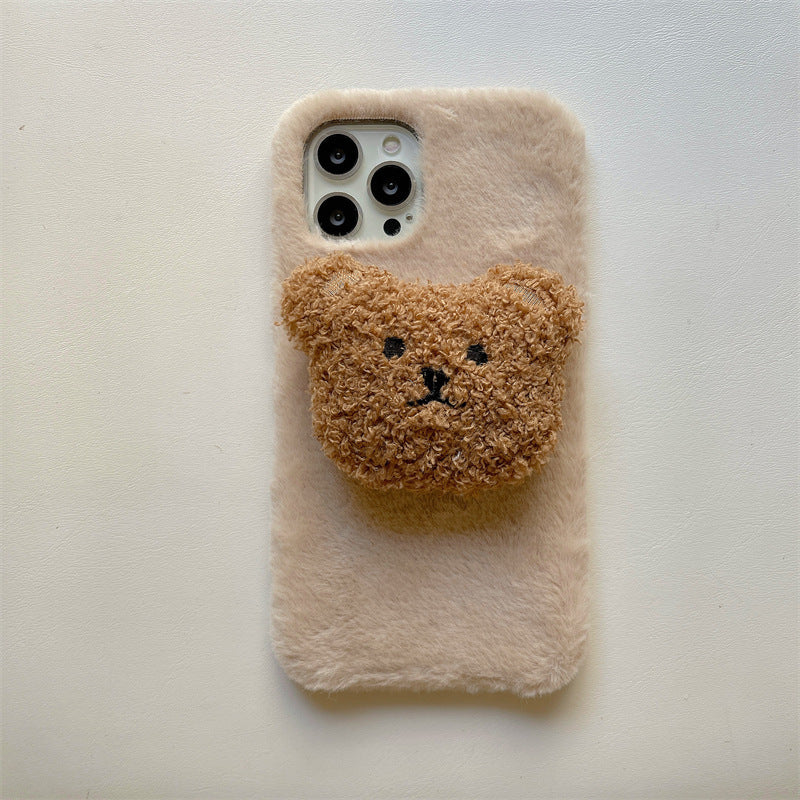 Plush Bear Model All-Inclusive Phone Case
