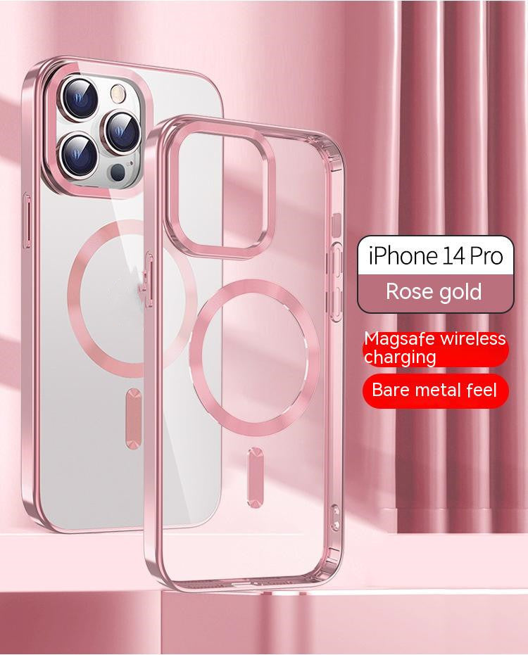 Applicable Phone Case Magnetic Charging Protective Drop-resistant