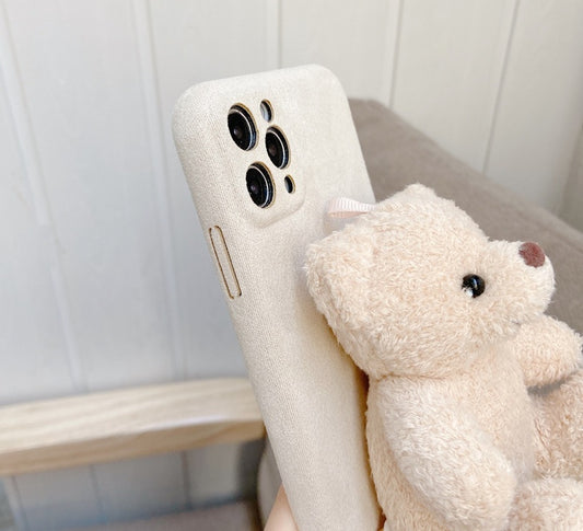 Plush Bear Mobile Phone Case
