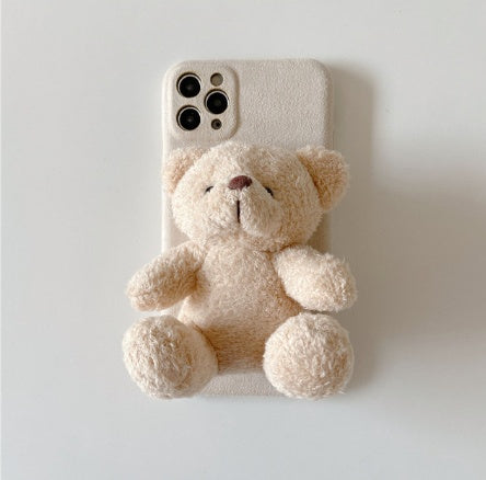 Plush Bear Mobile Phone Case