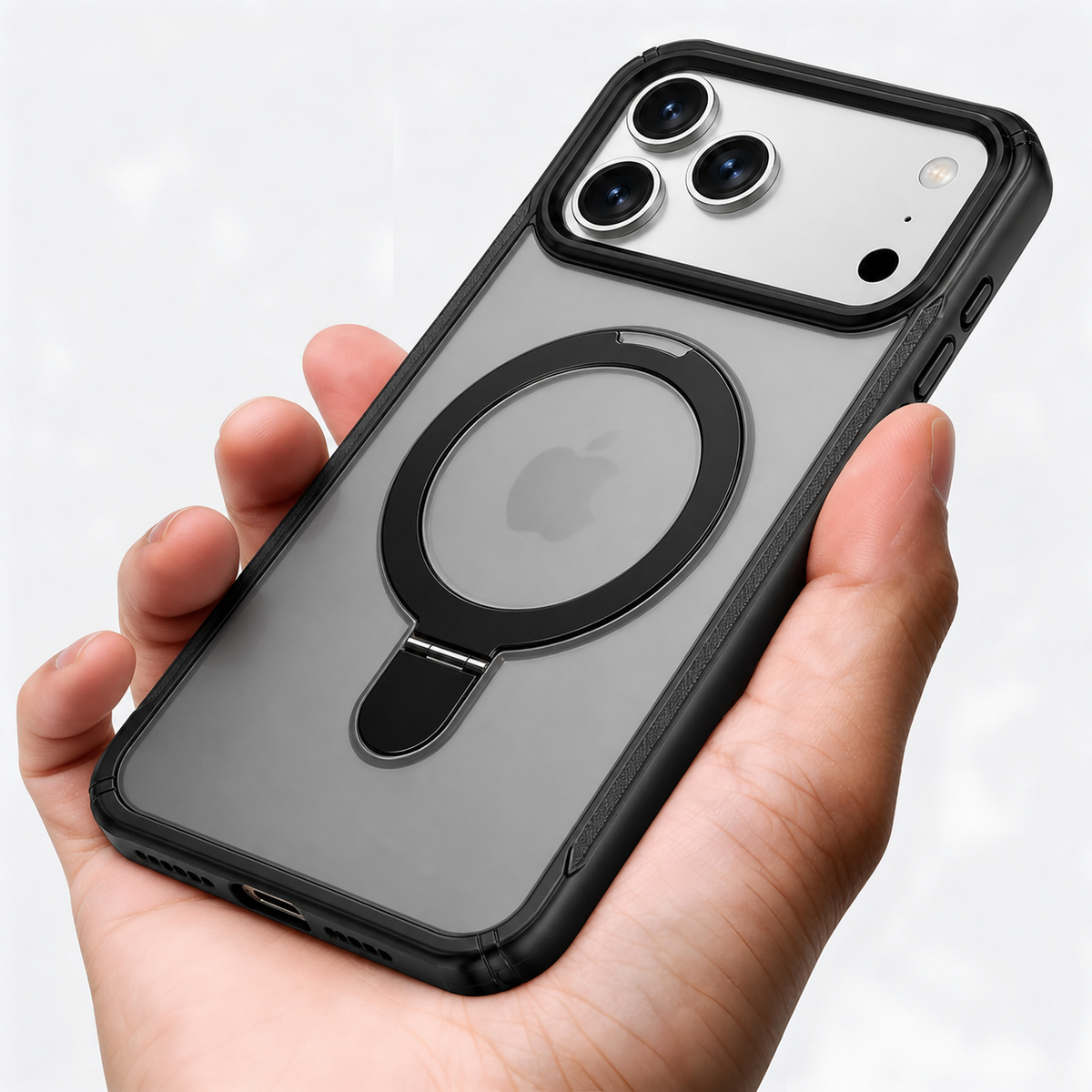 KIVUNE SGS Drop-Tested Phone Case with Kickstand & Magnetic Mount Support